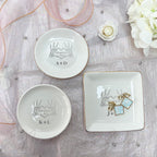 Till Death Jewelry Dish For Couple, Personalized Wedding Ring Dish with Initials, Engagement Ring Holder, Anniversary Gift _NND