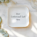 Customized Trinket Dish, Ring Dish Personalized, Customized Gift, Bestie Gift, Heart Shaped Dish, Bridesmaid Gifts, Custom Jewelry Tray