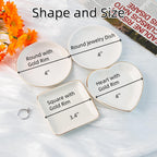 Personalized Birth Flower Jewelry Dish,Wedding Bridesmaid Gift,Best Friend Flower Ring Dish,Birthday Gift for Bestie,Gift for Her,Mom,Women