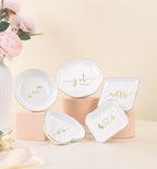 Personalized Wedding Gift/Minimalist Ring Dish/Bridal Shower Gift/Anniversary Gift/Bridesmaid Gift/Engagement Gift/Wedding Gift for Couple