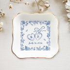Custom Locked Ring Dish, Personalized Wedding Gift for Couple, Engagement Gift, Sentimental Gift for Bride, Handmade Custom Ring Holder Gift