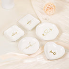 Personalized Wedding Gift/Minimalist Ring Dish/Bridal Shower Gift/Anniversary Gift/Bridesmaid Gift/Engagement Gift/Wedding Gift for Couple