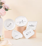Personalized Wedding Gift/Minimalist Ring Dish/Bridal Shower Gift/Anniversary Gift/Bridesmaid Gift/Engagement Gift/Wedding Gift for Couple