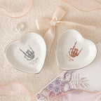 Till Death Jewelry Dish For Couple, Personalized Wedding Ring Dish with Initials, Engagement Ring Holder, Anniversary Gift _NND