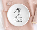 Golf Jewelry Dish: High School Senior Night Gifts For Girls Team 2025