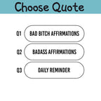 Personalized Ceramic Jewelry Dish: Swear Affirmations, Funny Gift