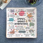 Personalized Ceramic Jewelry Dish: Swear Affirmations, Funny Gift