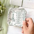Personalized Christian Name Jewelry Dish With Bible Verses,God Says I Am Toile De Jouy,Custom Scripture Gifts,Religious Gifts For Her,Xmas